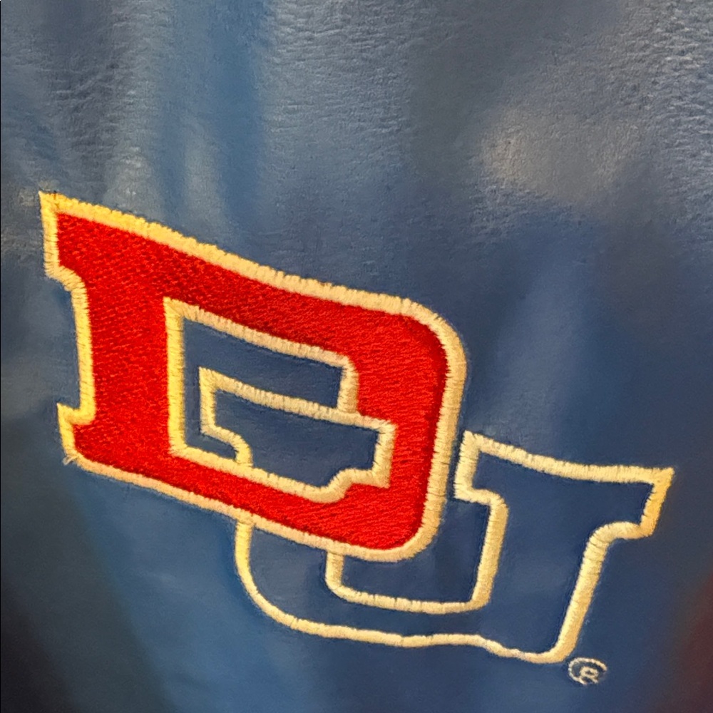 Steve & Barry’s Duquesne University Faux Leather Jacket M - Picture 2 of 8